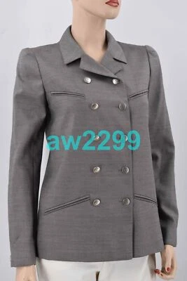 CHAQUETA BLAZER CHANEL 98P VINTAGE DOBLE BOTONADURA 36 CC LOGO ARTÍCULO DE COLECCIONISTA Foto 1 de 4