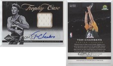 2011 Panini Limited Trophy Case Materials Signatures /25 Tom Chambers #20 Auto