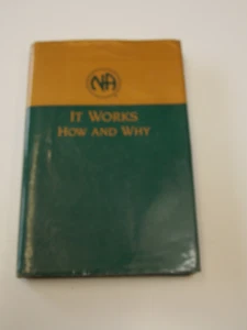 Narcotics Anonymous  It Works - How And Why  3/94 - 3rd Printing -1st Edition - Picture 1 of 11