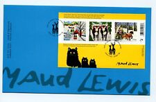 2020 Canada Christmas Maud Lewis #3253 OFDC Souv Sht  Hard to Find- Art A469