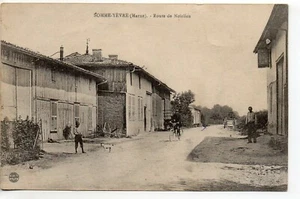 SOMME YEVRE - Marne - CPA 51 - la route de Noirlieu - Imagen 1 de 1