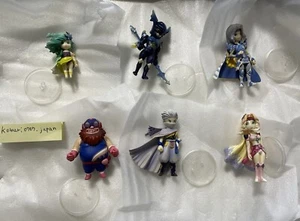 Square Enix Final Fantasy 4 IV Trading Arts Mini Figure 6 complete set cecil - Picture 1 of 2
