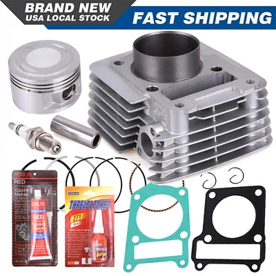 Kit de pistão cilindro grande furo para Yamaha TTR125 TTR125E TTR125L 2000-2009 150CC - Imagem 1 de 4