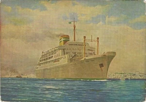 Passenger Cruise ship Vera Cruz. Companhia Colonial de Navegacao. Portugal. - Imagen 1 de 1