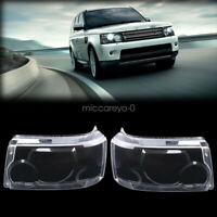 Left Side Headlight Clean Cover PC+Glue For Range Rover Sport 2010-2013 
