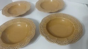Certified International Gold Florentine  9” Bowls Set Of 4 - Picture 1 of 12