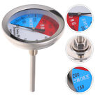 Portable Outdoor BBQ Charcoal Drum Smoker Temp Gauge Barbecue Tool