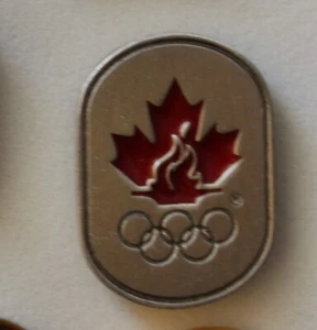 Pin insignia olímpica de Vancouver 2010 auténtico llama Canadá NOC - Imagen 1 de 1