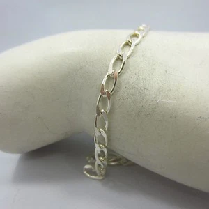 Pulsera de tenis 925 de plata esterlina para mujer eslabones 7,25 pulgadas milor italia - Imagen 1 de 4