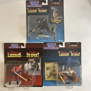 Lot Of 3 Starting Lineup NHL Timeless Legends  - Picture 1 of 8