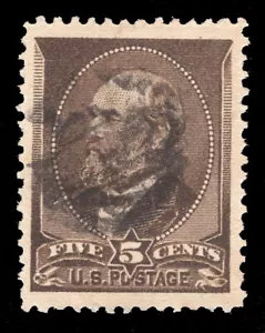 MOMEN: US STAMPS #205 USED **PF GRADED CERT VF/XF-85J** LOT #72271 - Picture 1 of 4