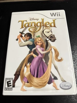 Tangled Nintendo Wii 2010 Complete In Box with Manual and Inserts CIB - Image 1 of 2