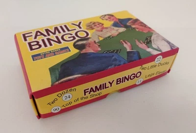 Family Bingo Retro Range Toys and Games.  BOXED & UNUSED - Image 1 of 3
