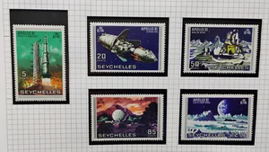 Primer hombre en la luna 1969 de Seychelles MNH - Imagen 1 de 1