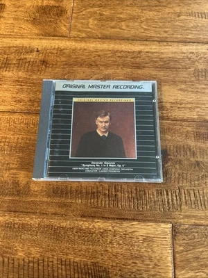 Glazunov MFSL MOFI Symphony 1 Excellent Condition Vintage CD Fedoseyev Foto 1 de 4