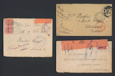 1901-1902 BOER WAR TRANSVAAL POW COVER & GB USED ARMY PRESS CENSOR & LADYMSITH - Image 1 of 4