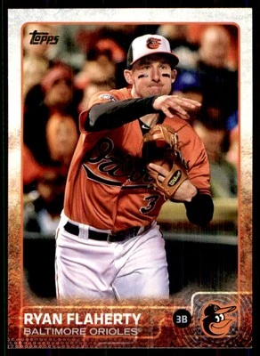 2015 Topps Ryan Flaherty RC Baltimore Orioles #529 - Image 1 of 2
