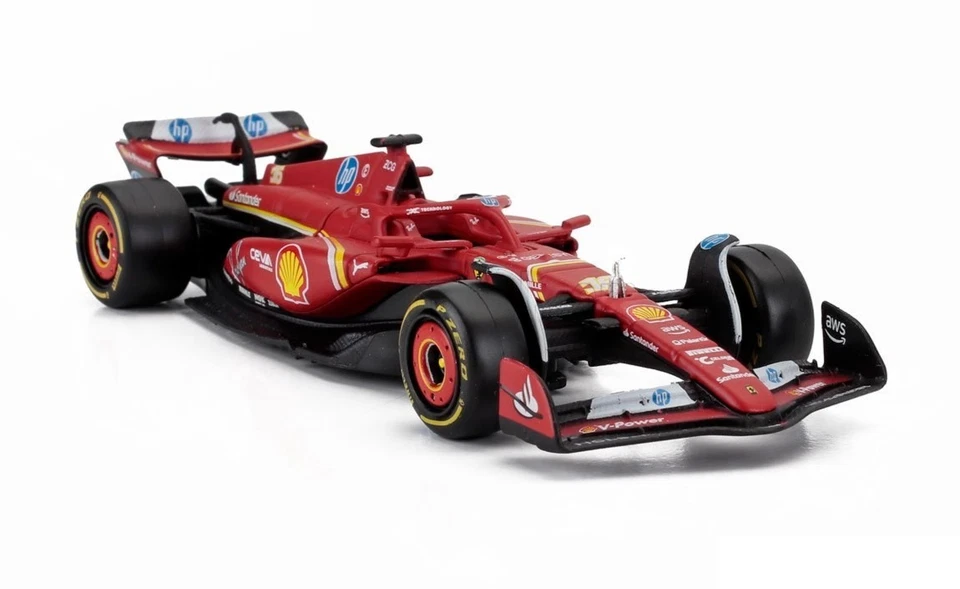 1/43 BURAGO - FERRARI - F1 SF-24 TEAM SCUDERIA FERRARI N 16 18-36844-L-MONACO