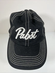 Pabst Blue Ribbon Hat Black Official Pabst Baseball Cap - Picture 1 of 7