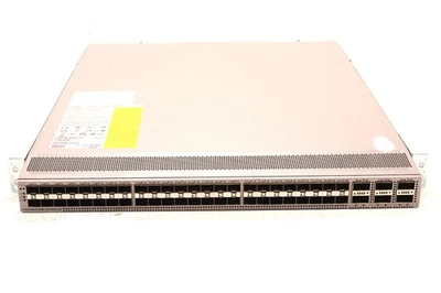 Cisco Nexus 9300 48-Port 25GbE 6x100GbE QSFP Switch W/Rail P/N: N9K-C93180YC-EX - Image 1 of 4