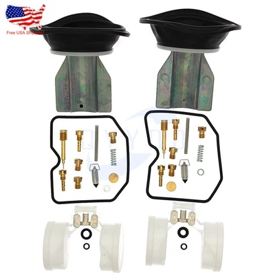 Kit de reparación de carburador diafragma de émbolo para Kawasaki EX500 GPZ500 Ninja 500R Foto 1 de 4