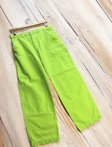 Stüssy Stussy Double Knee Denim Work Pant Hose Grün Größe 34 NEU - Bild 1 von 5