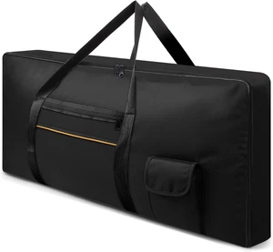 Custodia per Tastiera 61 Tasti, Borsa per Tastiera Elettronica Tessuto Impermeab - Foto 1 di 7