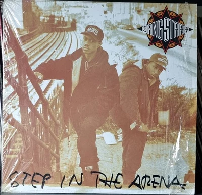 Gang Starr – Step In The Arena (Chrysalis) Import LP Album 1990 Original Pressin - Image 1 of 4