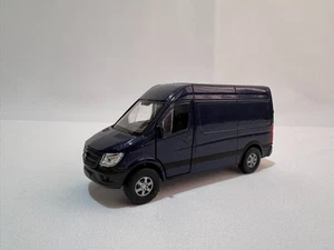 1:43 Mercedes Sprinter W906 Facelift Blau Modellauto Diecast Spielzeug - Bild 1 von 13