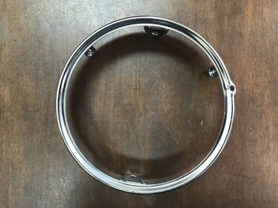 NOS OEM  Kawasaki S1 S2 S3 H1 KH400 KH500 KH HEAD LIGHT RIM 23006-034 - Image 1 of 4