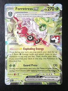 FORRETRESS EX 005/193, HOLO, STAMPED PRIZE PACK SERIES 4, POKÉMON CARD (NM) - Picture 1 of 3