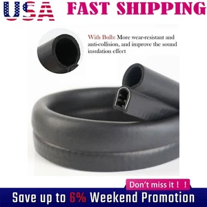 6ft Rubber Seal Weather Strip Door Window Lock Trunk Hood Edge Trim for Car SUV - Picture 1 of 14