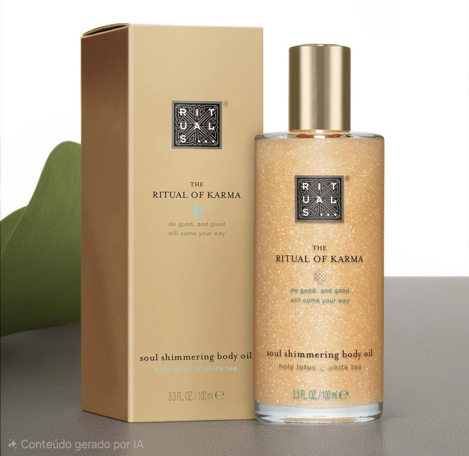 Aceite corporal brillante Rituals The Ritual of Karma Soul Foto 1 de 1
