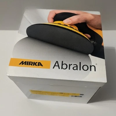 Mirka Abralon 6 Inch (150mm) Sanding Pads - 1000 Grit - 20 Pack. - Image 1 of 3