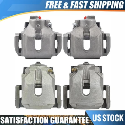 Nugeon 4 Front Rear Disc Brake Caliper Fits 2000 2001 2002 2003 BMW 540i - Image 1 of 4