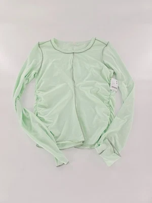 Free People FP Movement Right On Run Long Sleeve Shirt Green Blue Size XSmall XS - Image 1 of 4