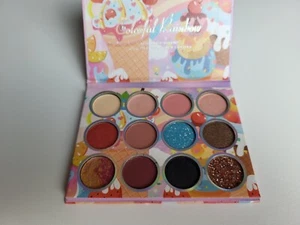 Lidschattenpalette Colorful Rainbow Eyeshadow Lidschatten Make Up - Bild 1 von 5
