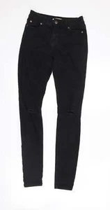 brave soul london Womens Black Cotton Blend Skinny Jeans Size 8 - Picture 1 of 12