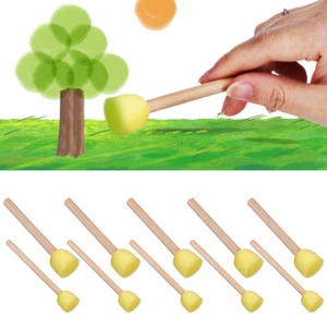20 Pcs Graffiti Tool Student Toddler Paint Brush Round Painting Sponges - Picture 1 of 11