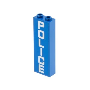 1x Lego Bau Stein 1x2x5 blau Stütze Säule Noppen hohl Police 60047 2454pb085 - Bild 1 von 2