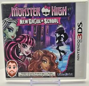 Monster High Nuevo Ghoul In School 3DS Estuche Solo *¡Sin Juego ni Manual!* - Imagen 1 de 2