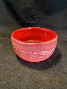 Cuenco de cristal de Murano con inclusiones de burbujas tipo culthra - Imagen 1 de 7