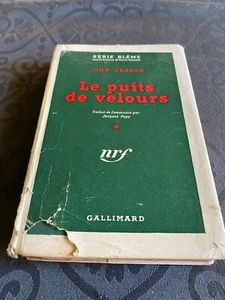 Série Blème  - John GEARON - Le Puits de Velours - EO 1949 Avec Jaquette - Imagen 1 de 5