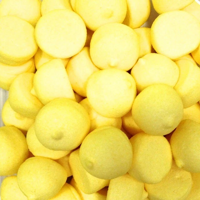 CARAMELLE MARSHMALLOW PALLE DA GOLF GIALLE BULGARI - 250 GR