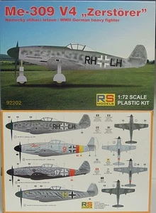 Me-309 V-4 " Cacciatorpediniere ", 1:72, Plastica, Rs-Model, Nuovo - Bild 1 von 2