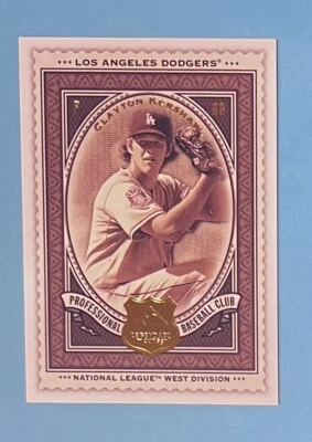 CLAYTON KERSHAW 2009 SP 传奇剪辑 #22 洛杉矶道奇队 Upper Deck 完好 — 第 1/3 张图片