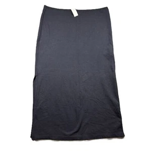 Gap Women Side Slit Maxi Skirt NWT Closet Staple Minimalist Deep Navy XL E189 - Picture 1 of 10