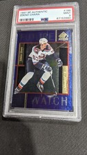 1997-98 UD SP AUTHENTIC ZDENO CHARA #186 FUTURE WATCH ROOKIE RC PSA 9 MINT