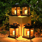 Solar Lantern Hanging Light LED Waterproof Yard Outdoor Patio Garden Yard Lamp 