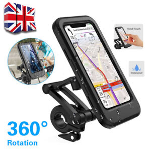 Motorbike Bike Phone Holder Waterproof Case Handlebar Fr iPhone 11 12 13 Pro Max